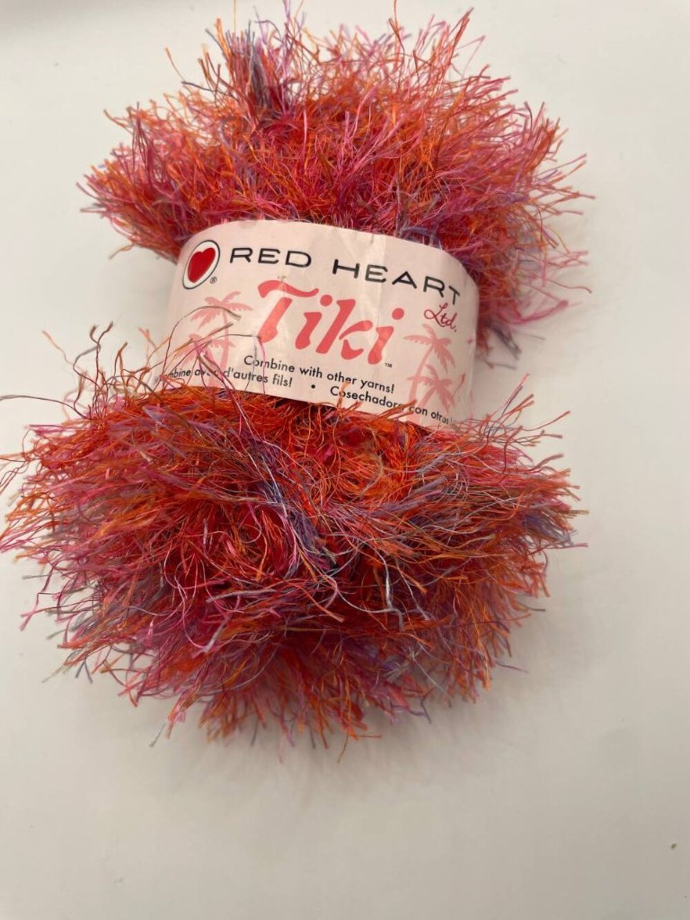 New Red Heart Tiki "Fruit" Eyelash Yarn | Dopamine Dressing Fuzzy Craft Fun!